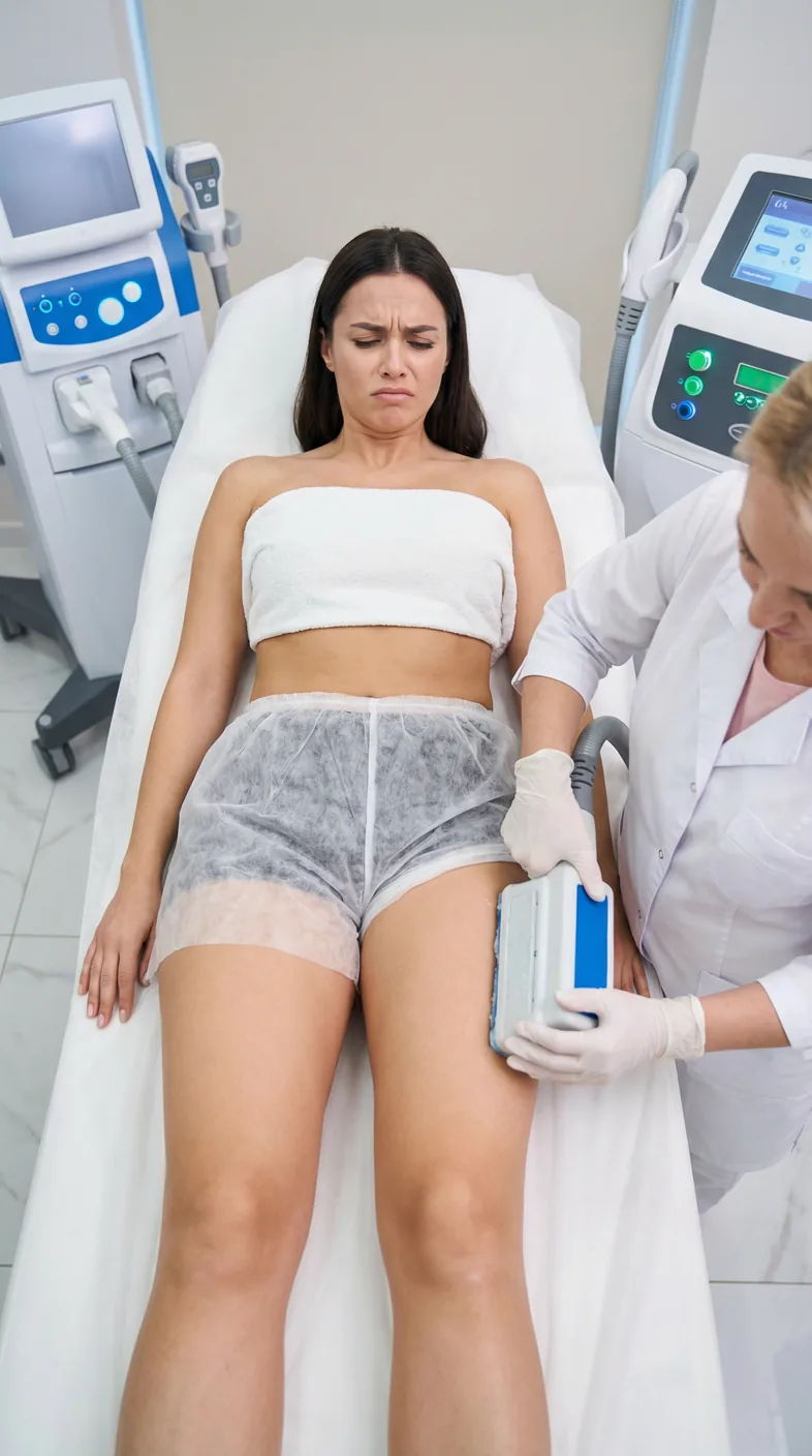 Treatment in a salon