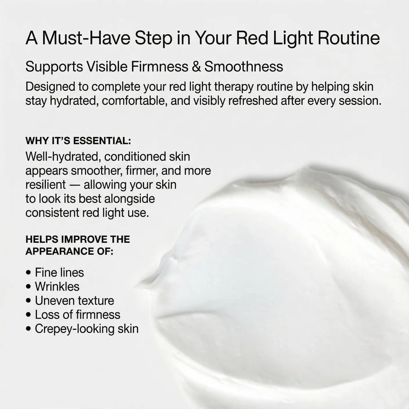 How Renewal Cream fits your red light routine